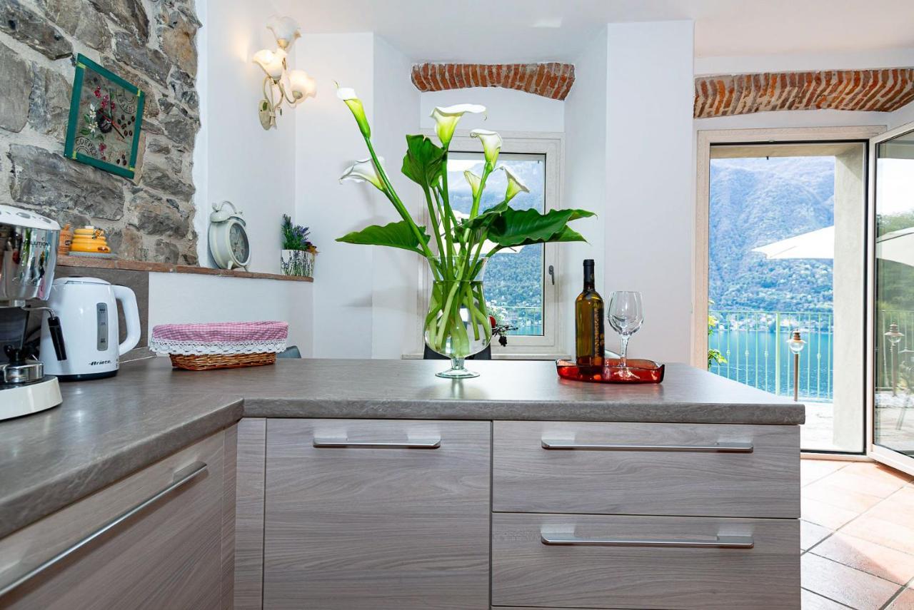 Romantic Home - Lake Como Nesso Exteriör bild